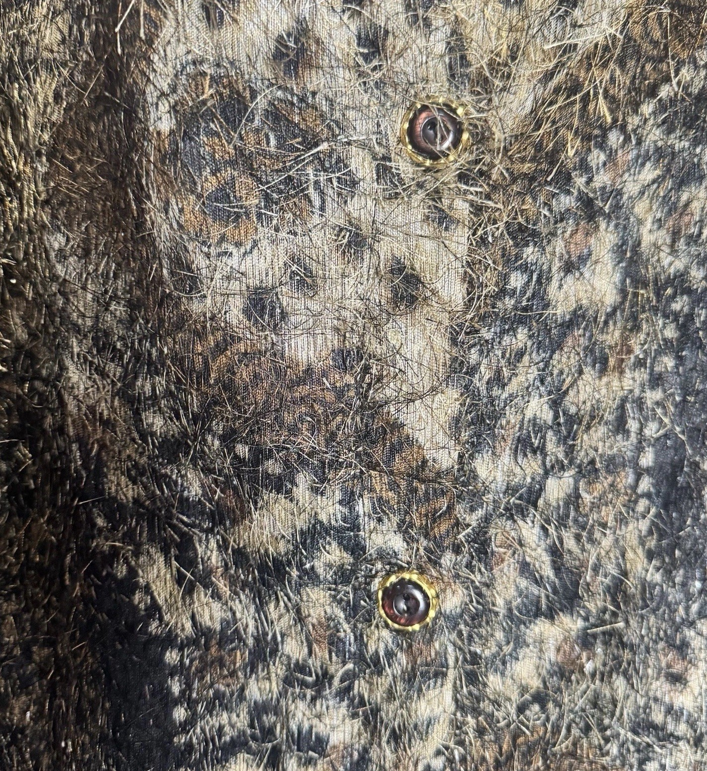 Edel Artsy Animal Print Long Statement Duster Cardigan Vintage Eclectic Boho OS