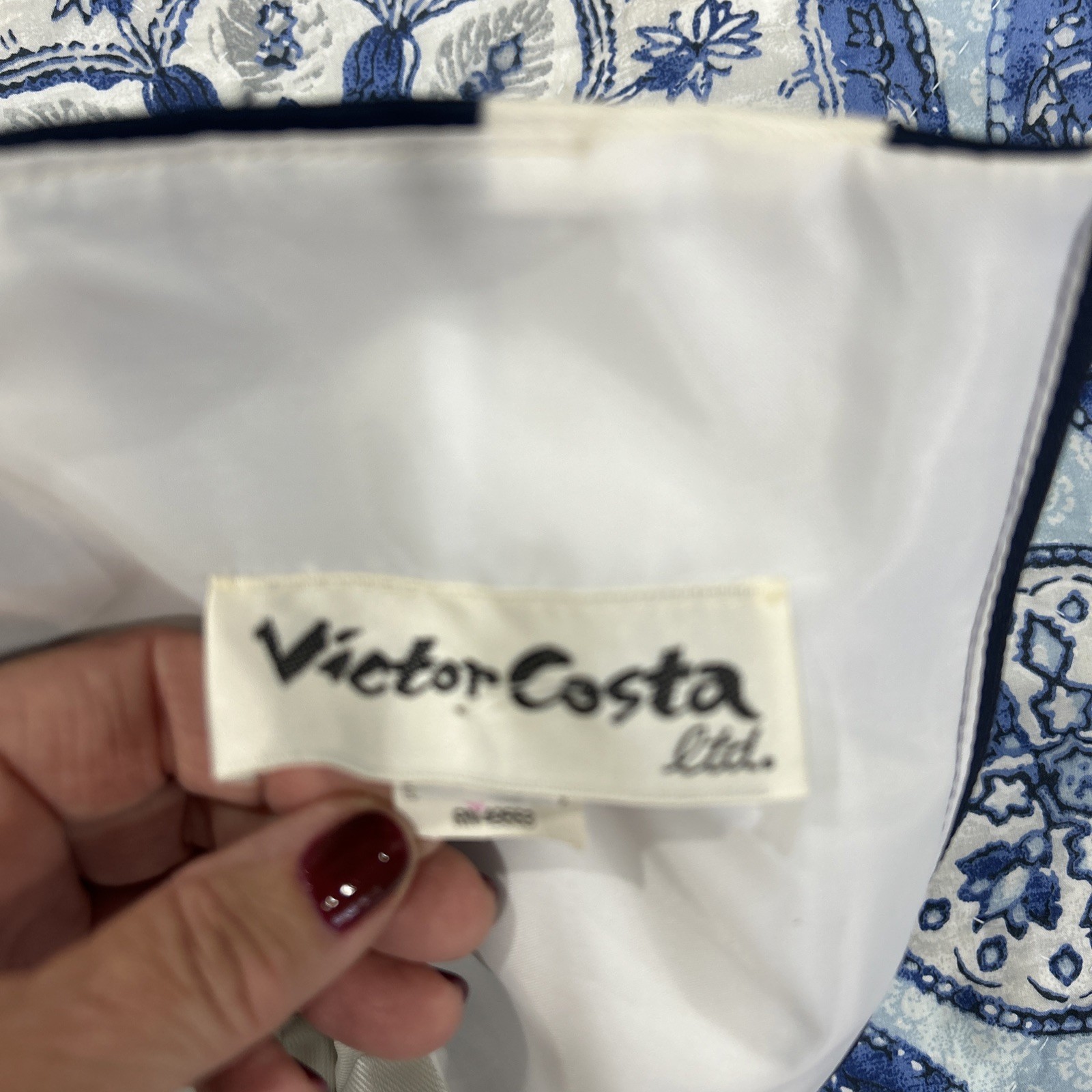 Vintage 80s Strapless Pleated Navy White Party Cocktail Evening Dress Size 4