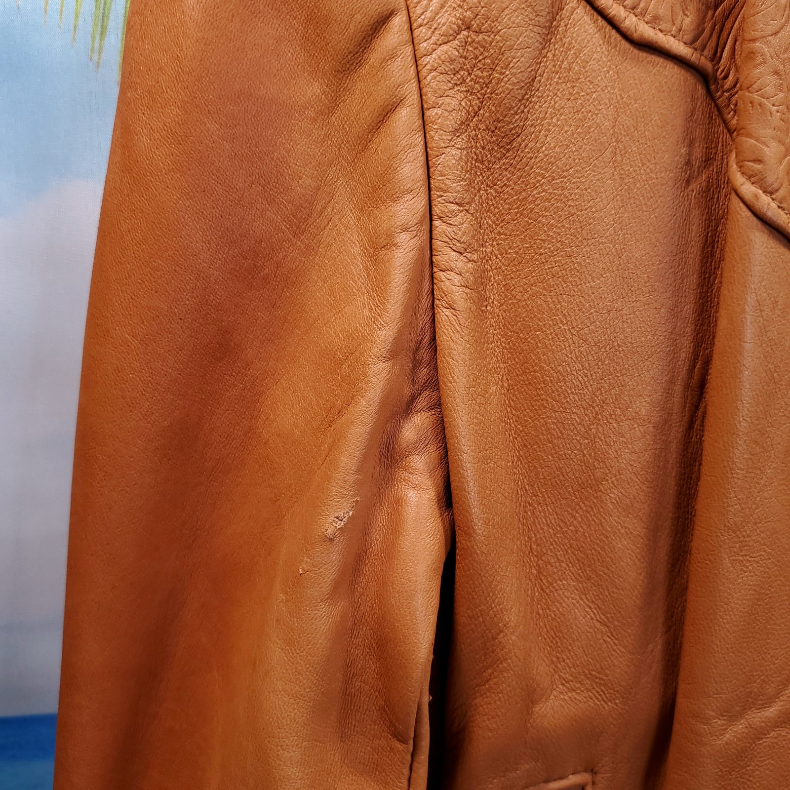 VTG Kenny Rogers Leather Jacket Western Lambskin Women Size 12 USA made Schott