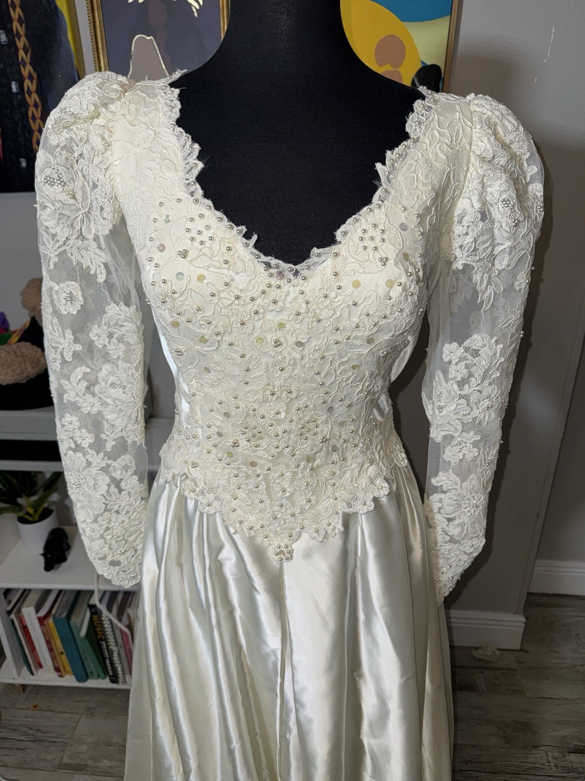 Vintage Lace Wedding Dress Union Made