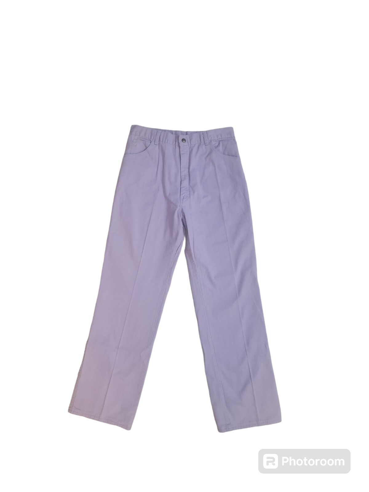 Vintage Live Ins 1970s Lilac Rare Straight Leg Highwaist Mom Jeans Size 15/16