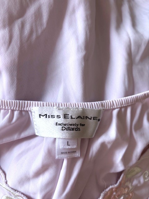 VTG MISS ELAINE EXCLUSIVELY FOR DILLARDS NIGHTGOWN SZ L