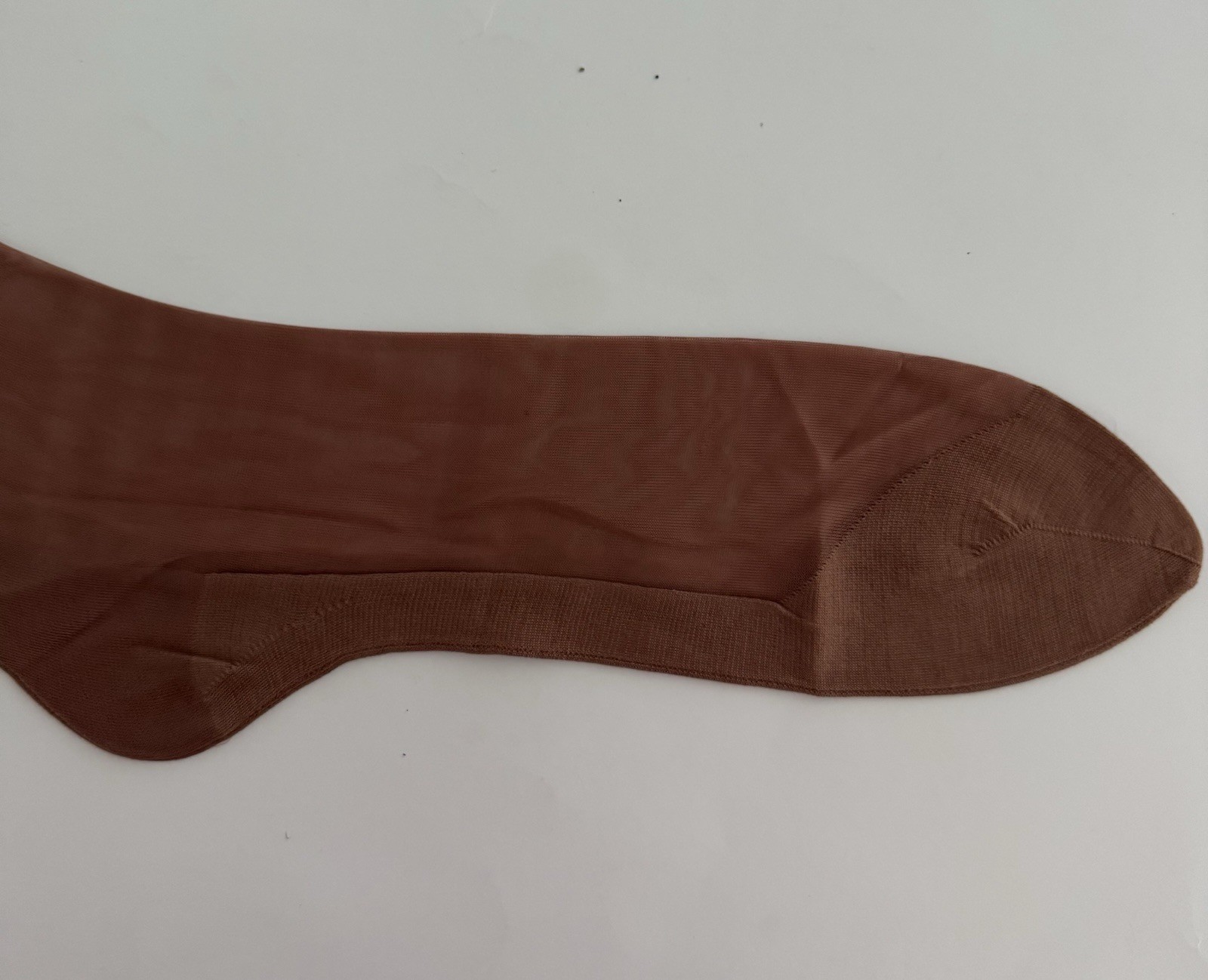 Vintage Cotton Sole Seamed Service Weight Stockings 33 Inches Long
