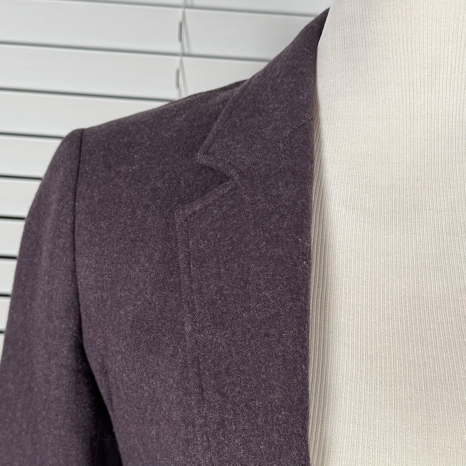 Pendleton Vintage Purple Wool Blazer Size 6 Womens Jacket