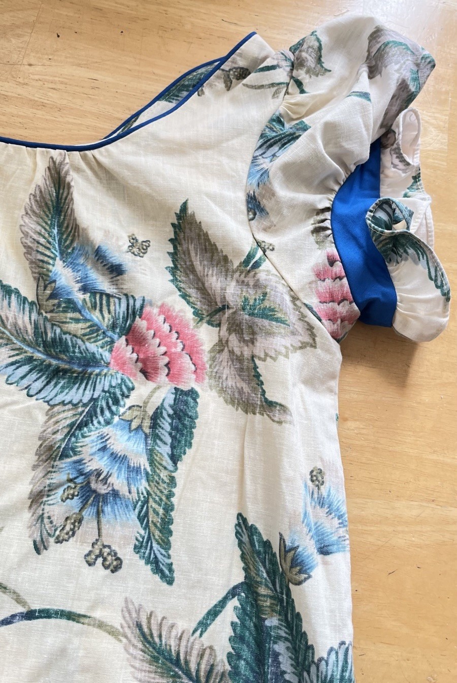 Vintage 1980s 90s REYN SPOONER Reverse Cloth Hawaiian 🌺 Dress Mumu Muumuu-Sz XS