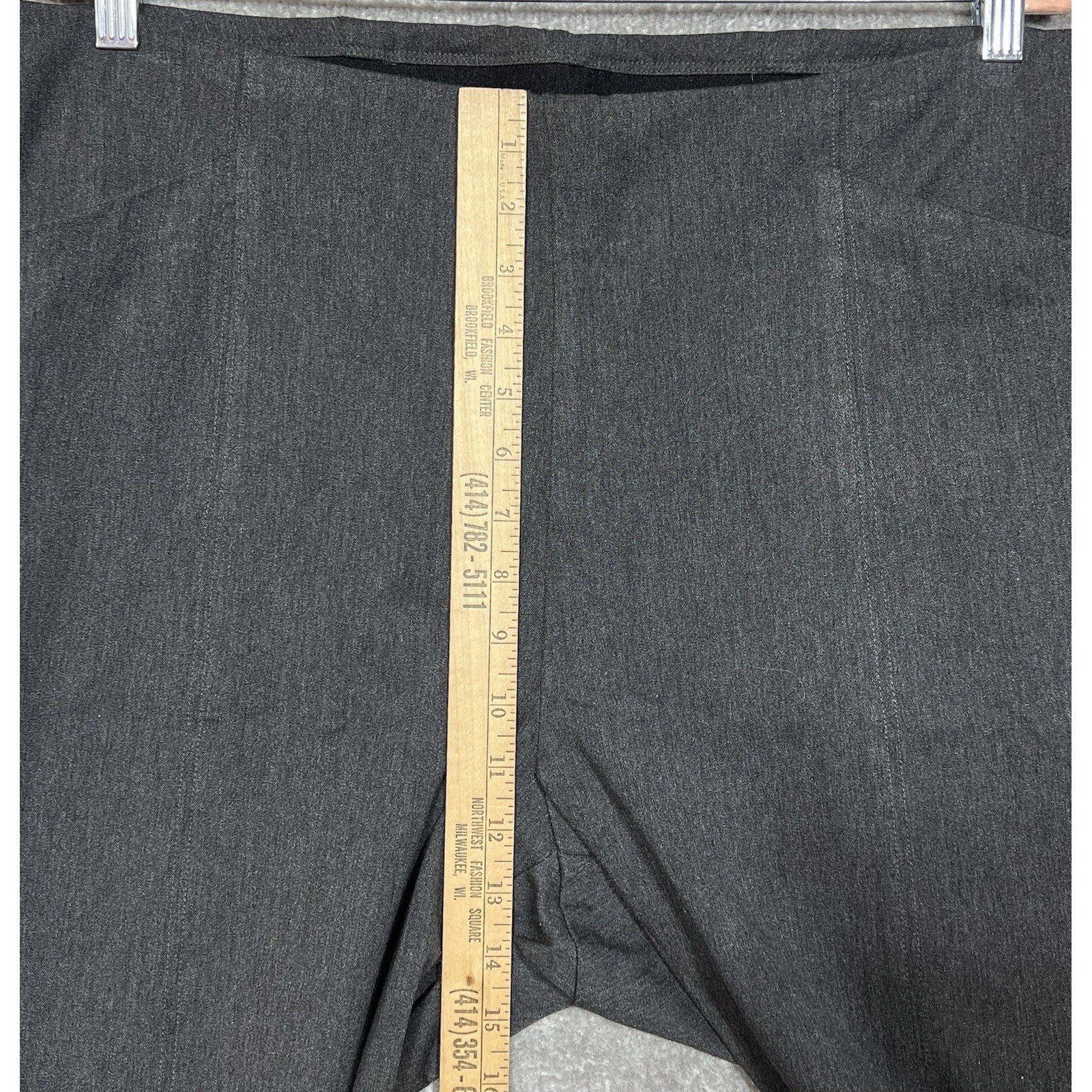 Old Navy High RisePull On Pants Womens Sz XXL Gray Stretch Ankle Zip Pockets New