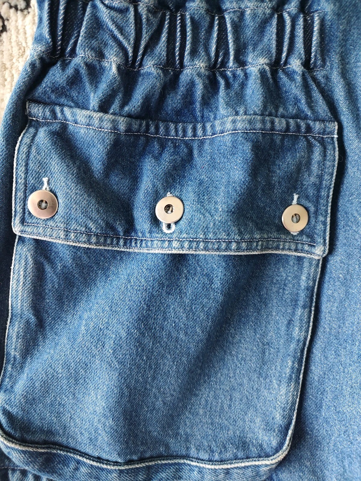 Vintage Womens Chore Barn Jacket Denim 90s Y2K Size Medium Jones Wear Hooded