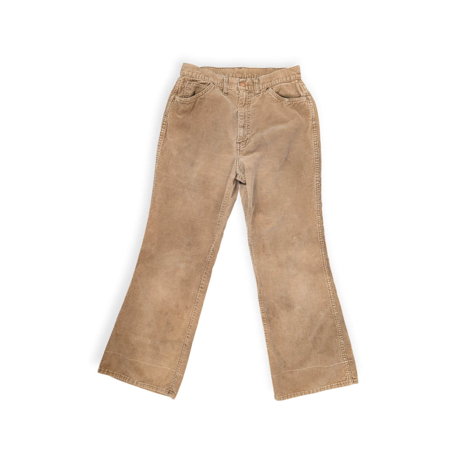 Levi&rsquo;s for Gals Brown Corduroy Flare Pants Jeans Big E Levis estimated 29×30