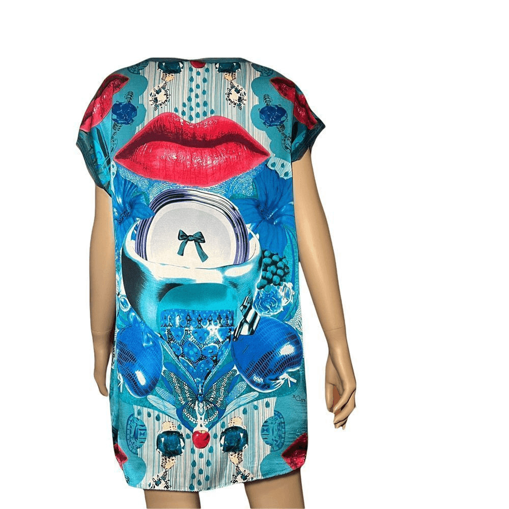 Custo Barcelona silk tunic dress