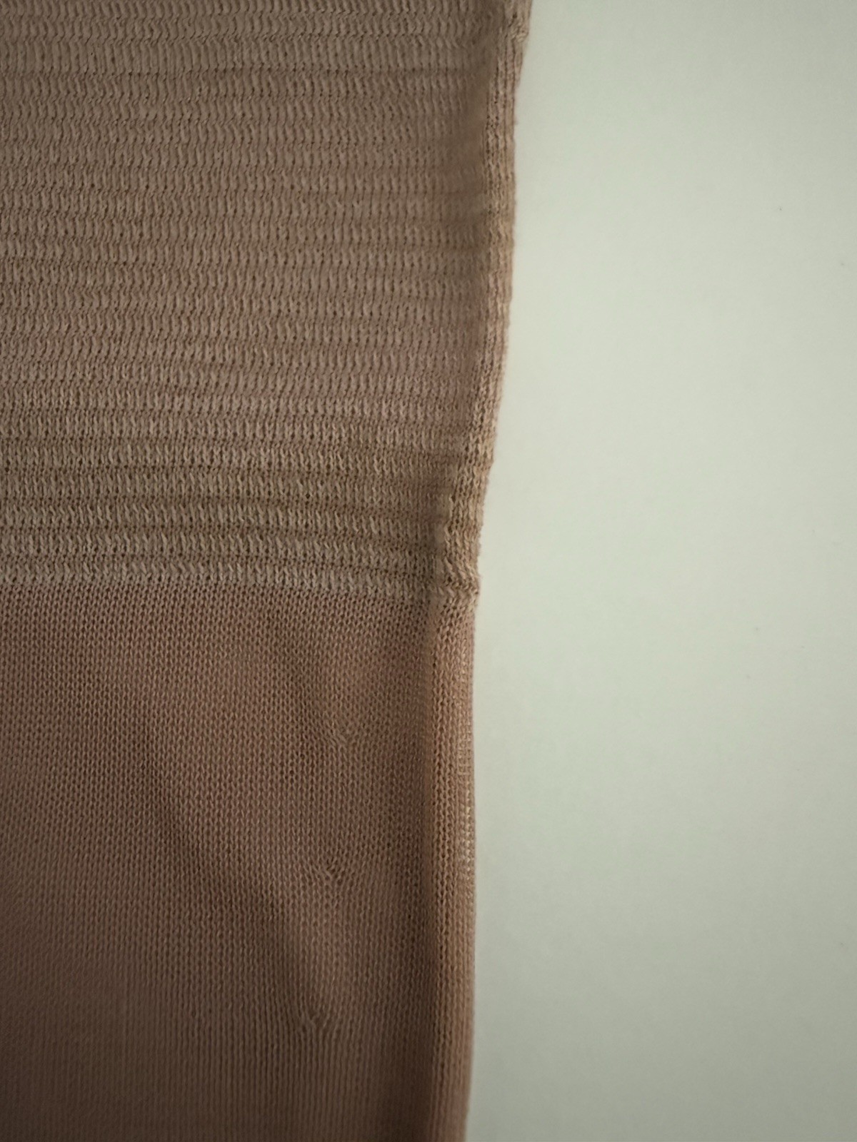 Vintage Cotton Sole Seamed Service Weight Stockings 33 Inches Long