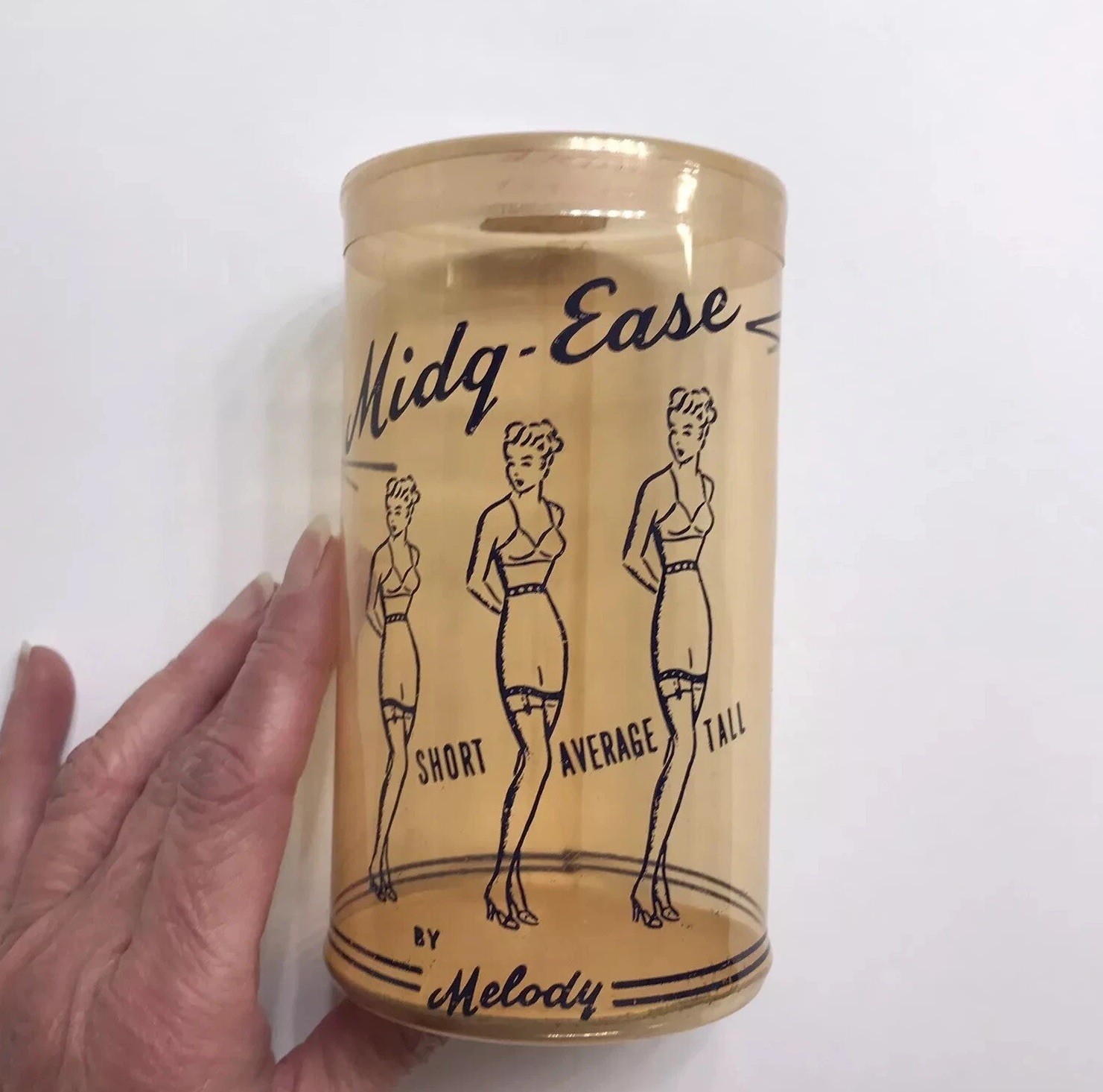 Midg Ease Girdle Package By Melody Vintage Empty Container Only Prop