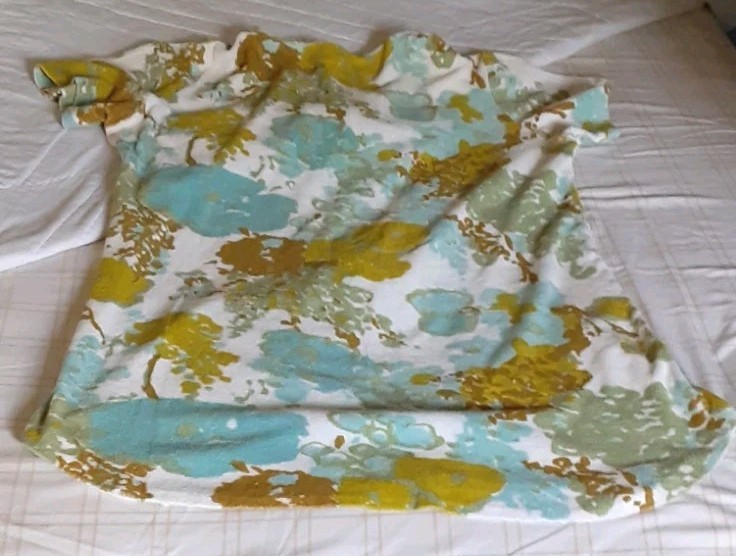 Vtg White Stag Beach Pool Swimsuit Terry Cloth Cover Up Ladies M