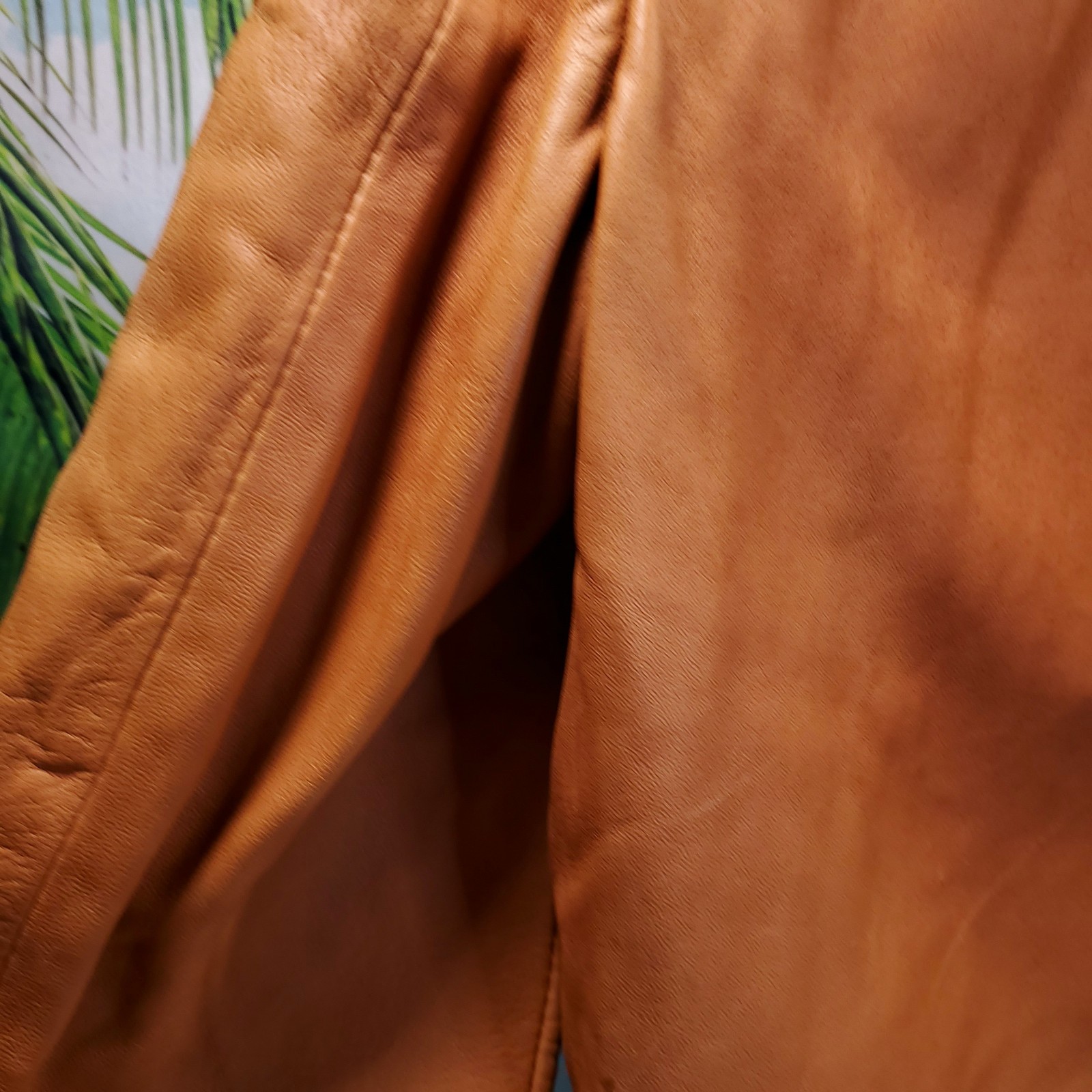 VTG Kenny Rogers Leather Jacket Western Lambskin Women Size 12 USA made Schott