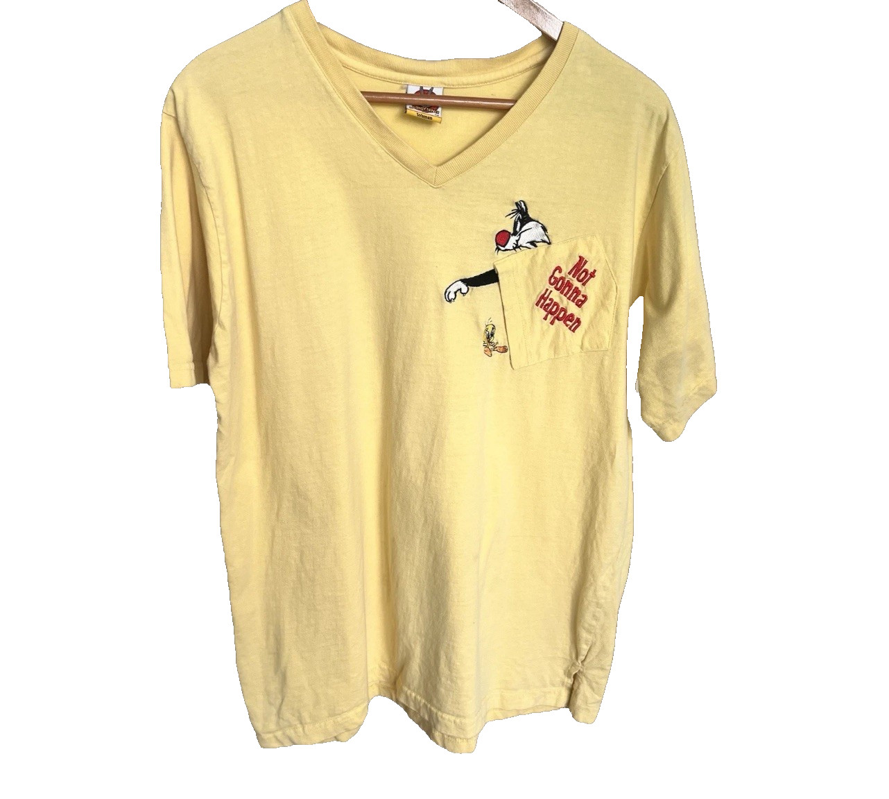 2001 Vtg Looney Tunes Womens Sylvester Tweety Bird Bugs Shirt Women’s Large Y2K
