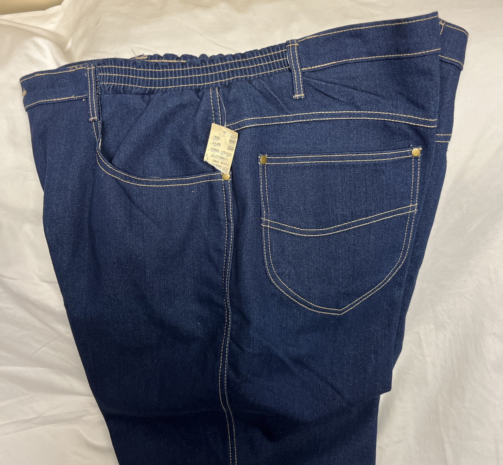 VTG Deadstock 70s 80s denim bonjour jeans women&rsquo;s 40 X 24 NWT *See Description