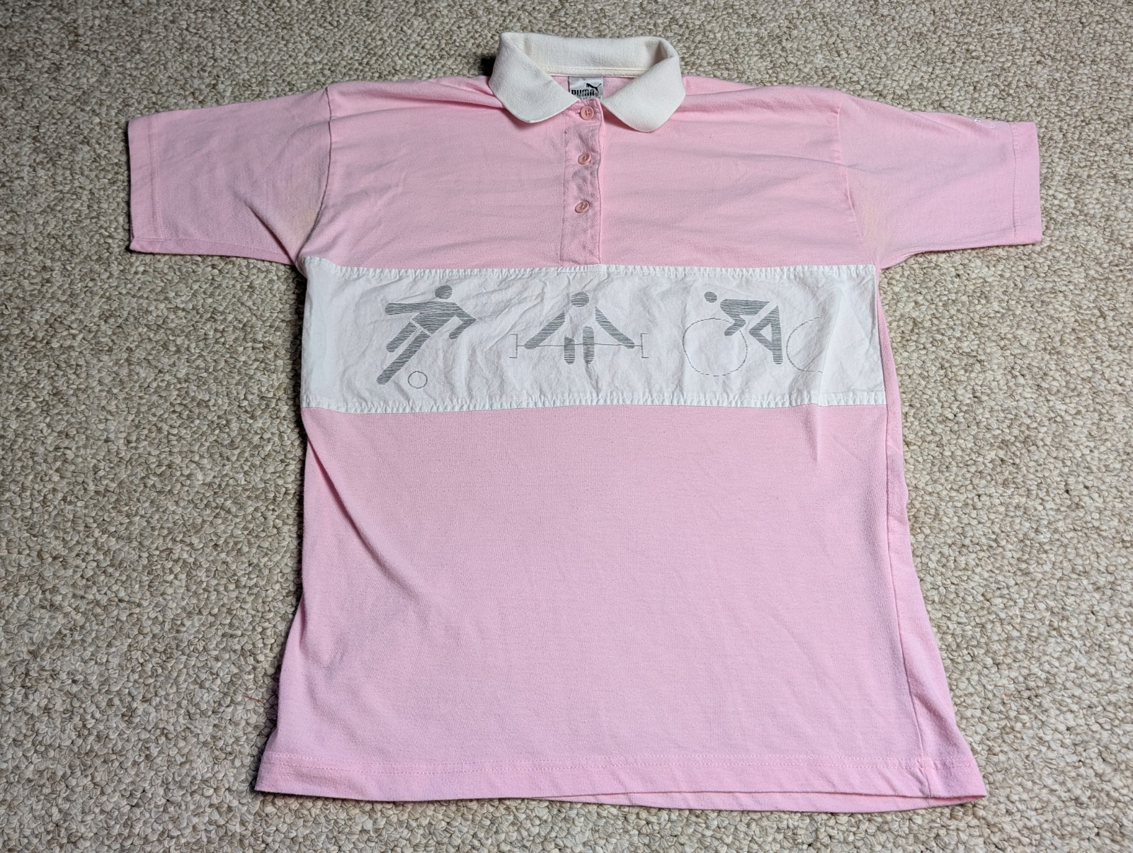 Vintage Puma Sports Polo Shirt Women&rsquo;s Large
