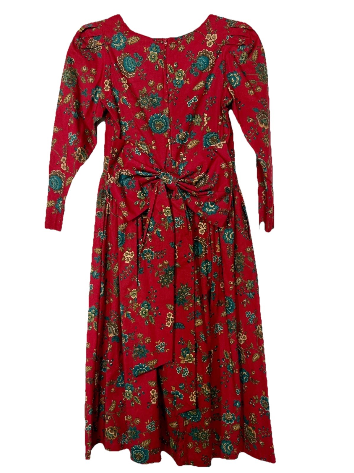 Vintage Misty Lane Dress With Bow and pockets Size 13/14