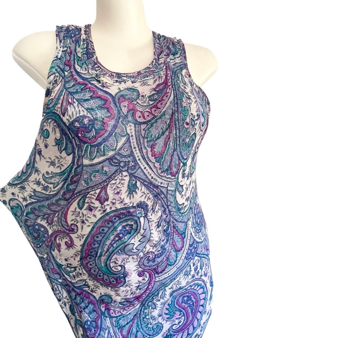 Paradise Plus Multicolor Stretch Dress: 90s, Y2K