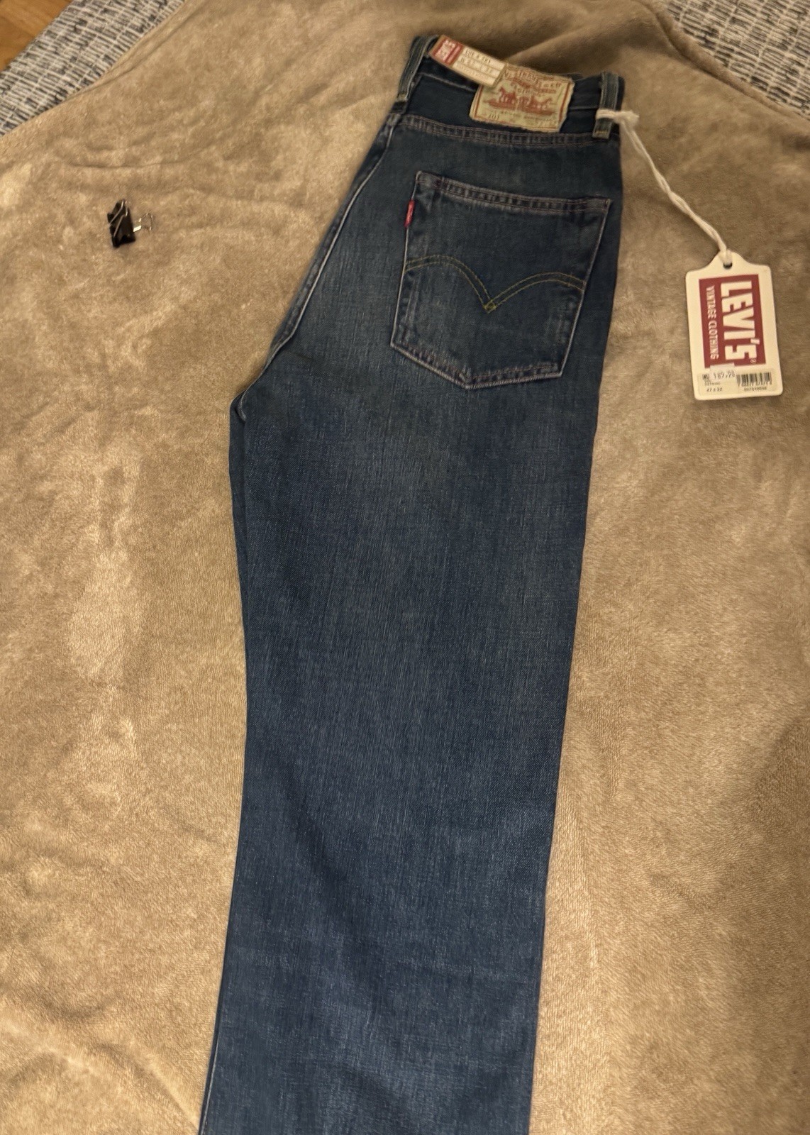 LEVI’S VINTAGE CLOTHING 1950&rsquo;S 701® WOMEN&rsquo;S JEANS SIZE W27 L32