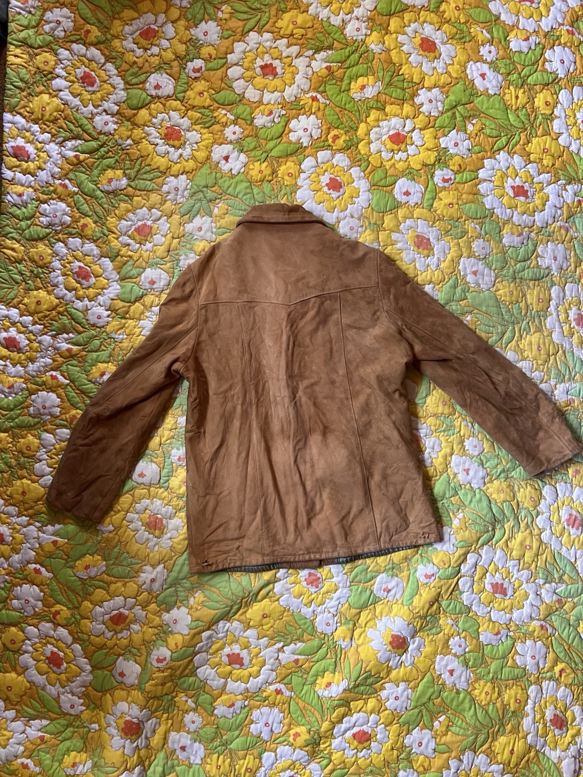 Vintage 60s Buckskin Suede Leather Jacket