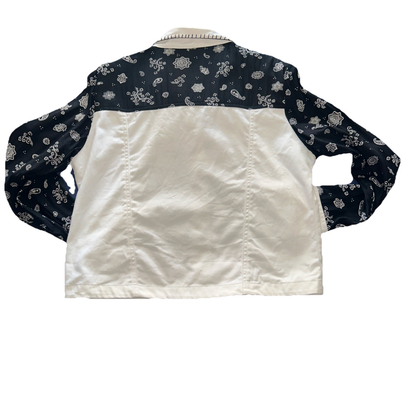 Vintage Gordon & James Jacket And Skirt Women’s Large Bandana Print Western Wear