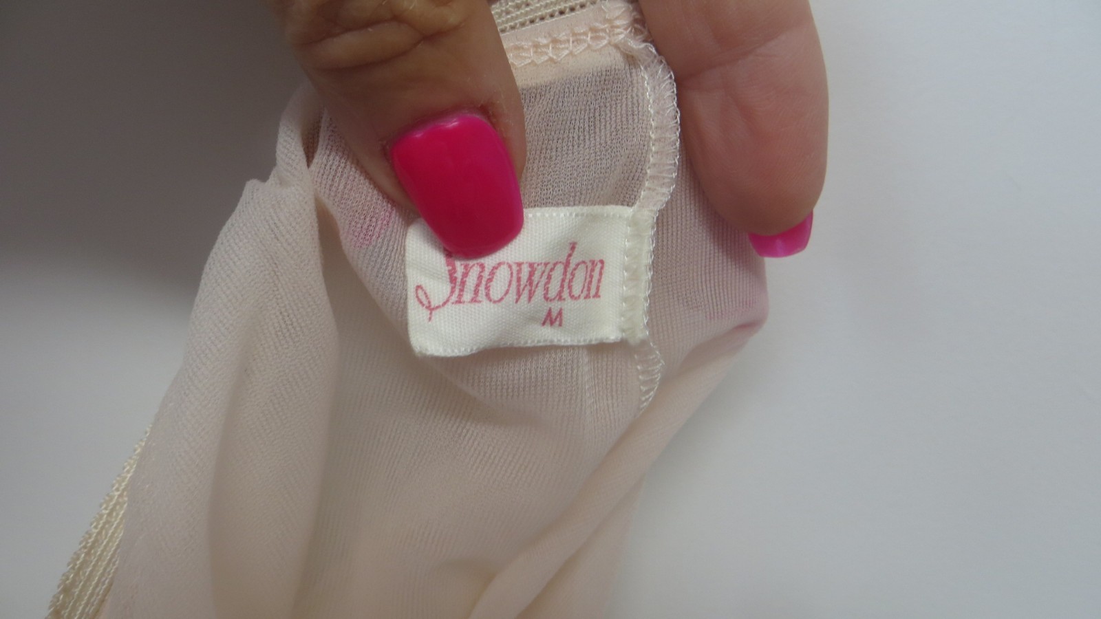 Vtg Snowdon Light Pink Crinoline Slip -Size Medium – 23&Prime; long – Square Dance