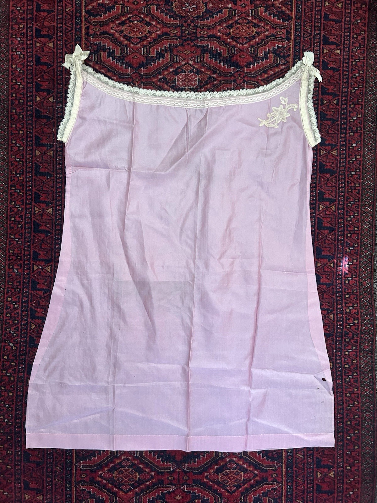 LOT OF 6 EDWARDIAN VICTORIAN PRAIRIE LINGERIE SLIP NIGHTGOWN THRASHED AS-IS
