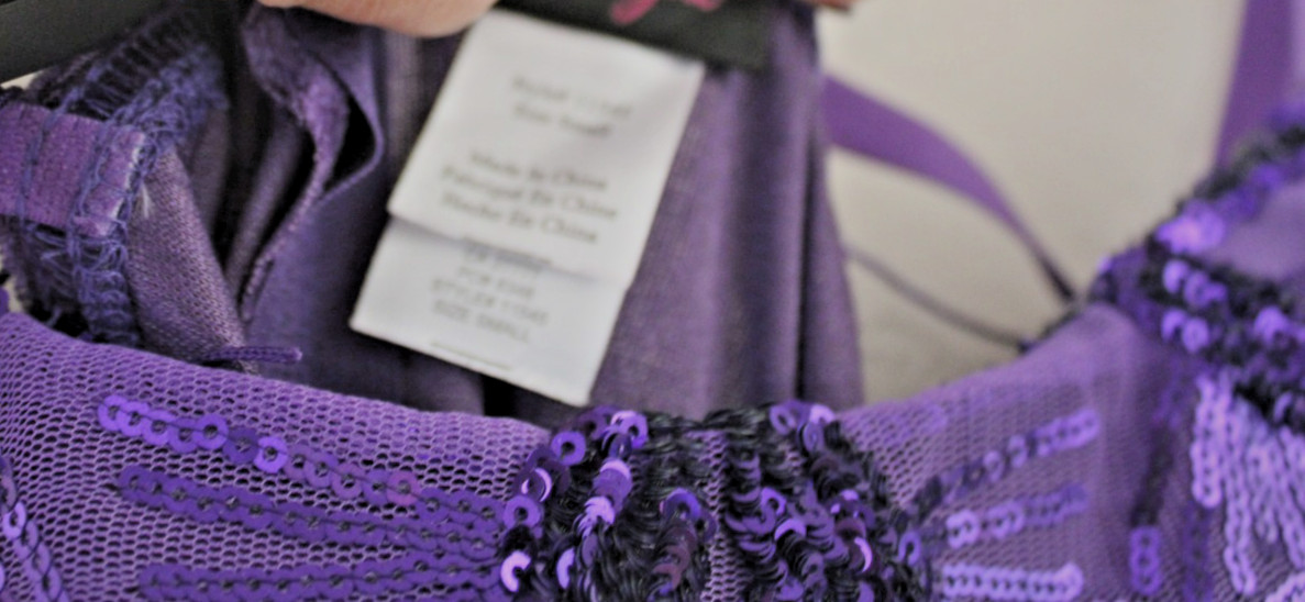 Purple half velvet 1/2 tassels dress Sz S Great for Flapper Dress party
