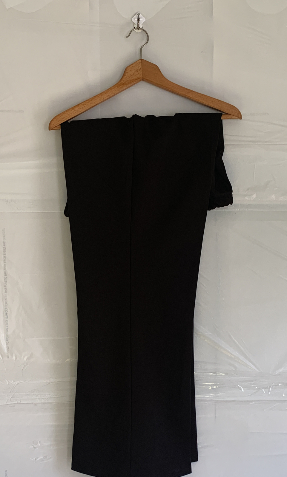 Single Stitch Elastic Women’s Straight Legs Pants Polyester Sz 22 1/2 70’S VTG