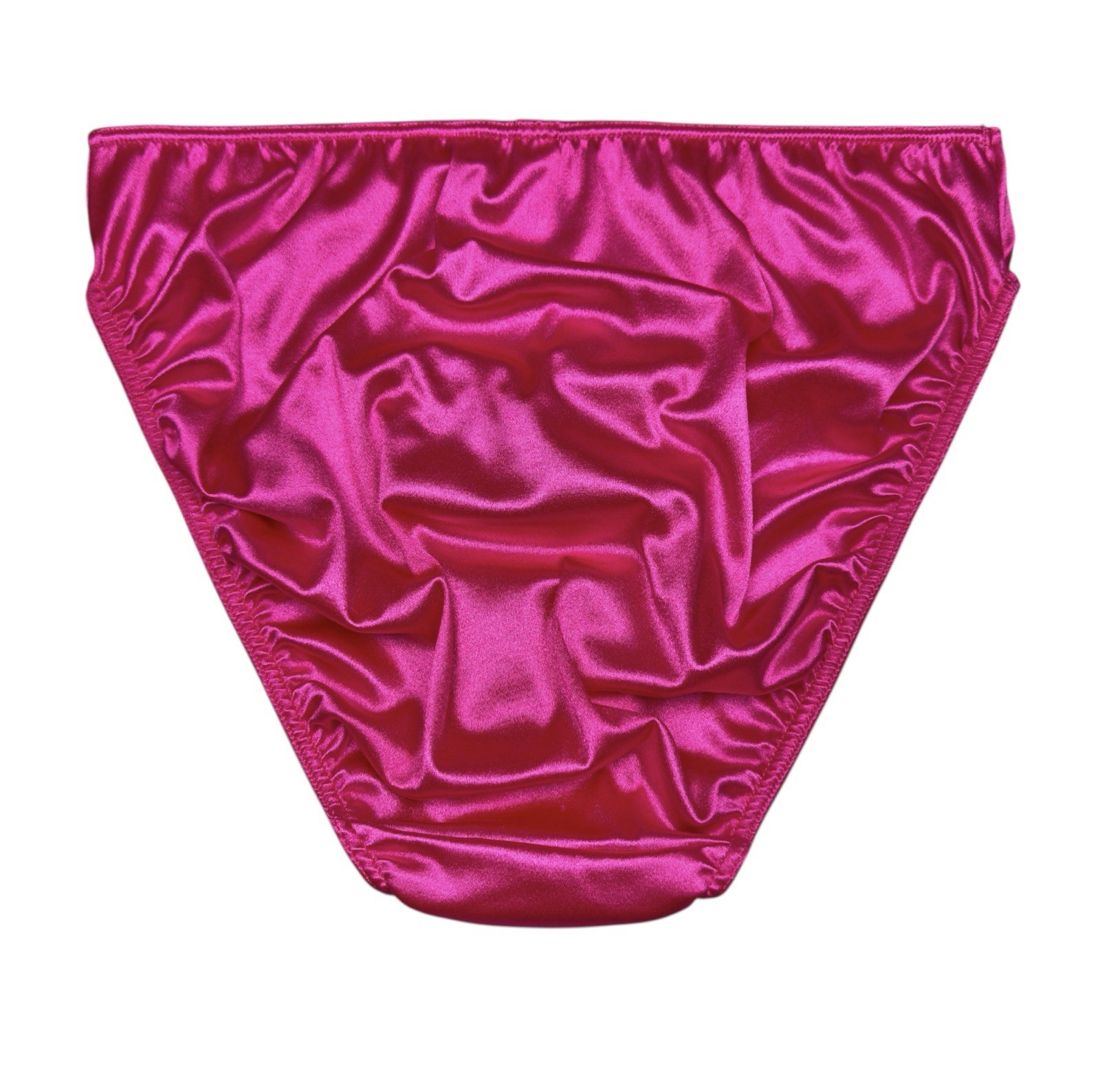 Second Skin Satin Hipster Magenta M