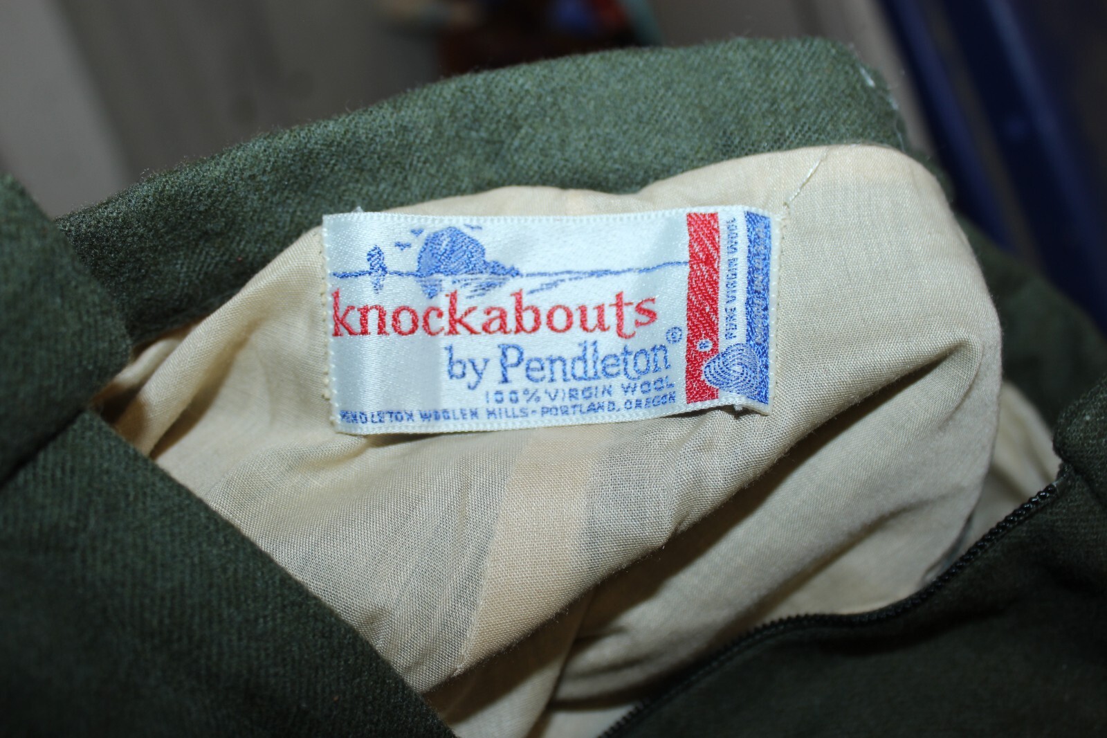 Knockabouts by Pendleton Women&rsquo;s Wool Solid Green Standard Pants (No Size Tag)