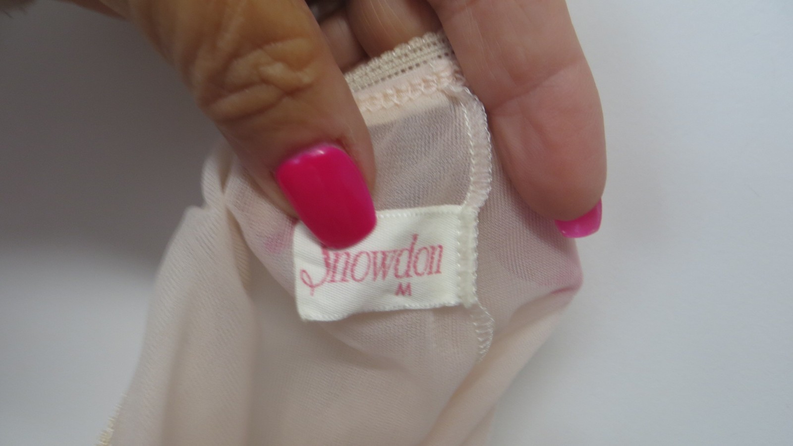 Vtg Snowdon Light Pink Crinoline Slip -Size Medium – 23&Prime; long – Square Dance