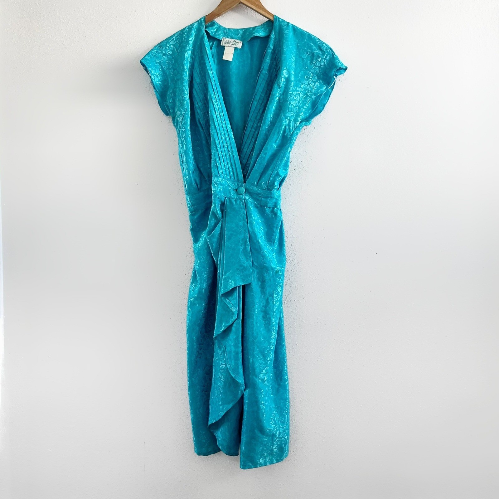 HERLE FOLLE Paris Vintage Midi Dress Made in France
