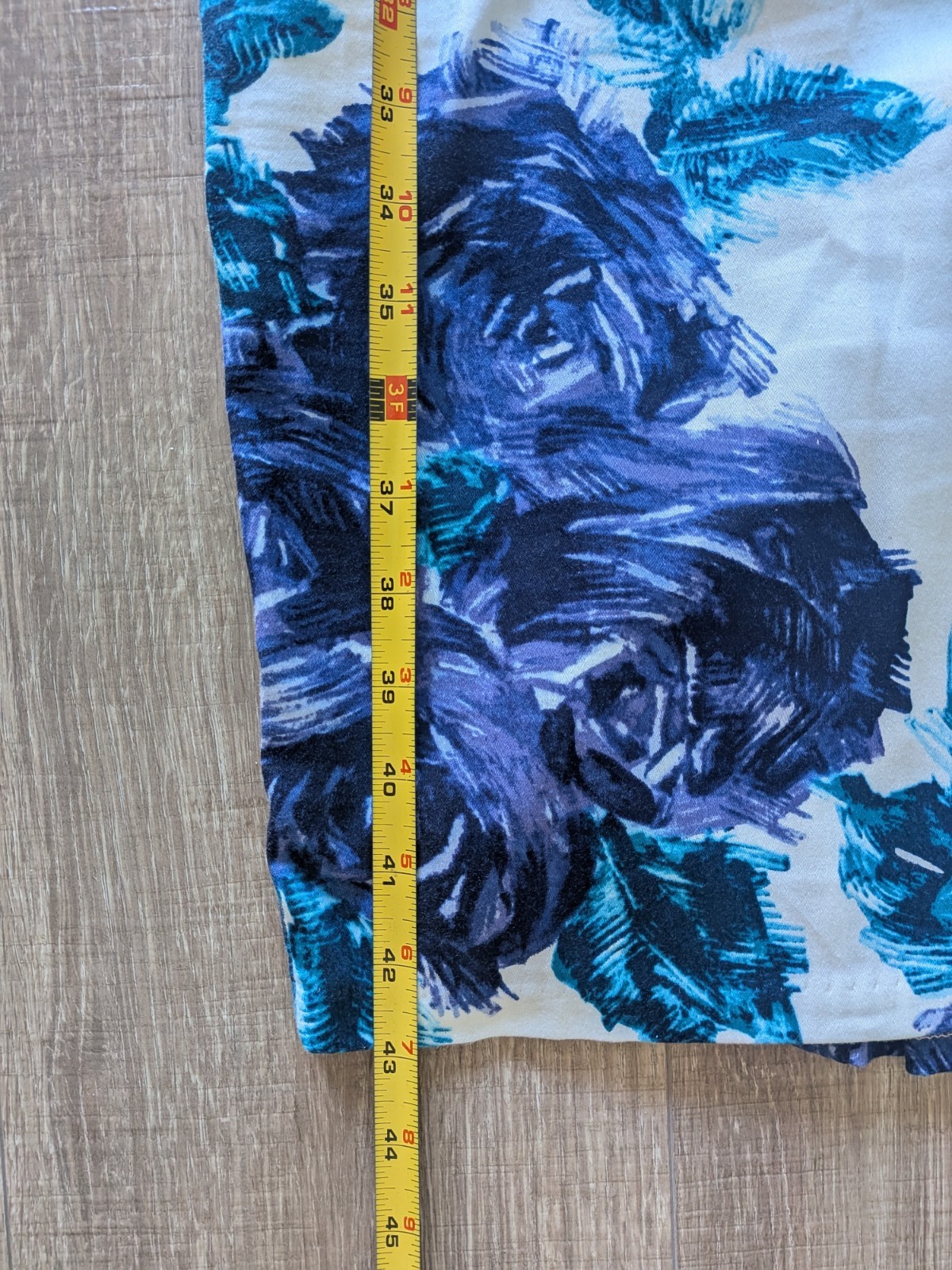 Pinup Couture Erika Wiggle Dress Blue Rose Floral + Matching Bolero – Size Small