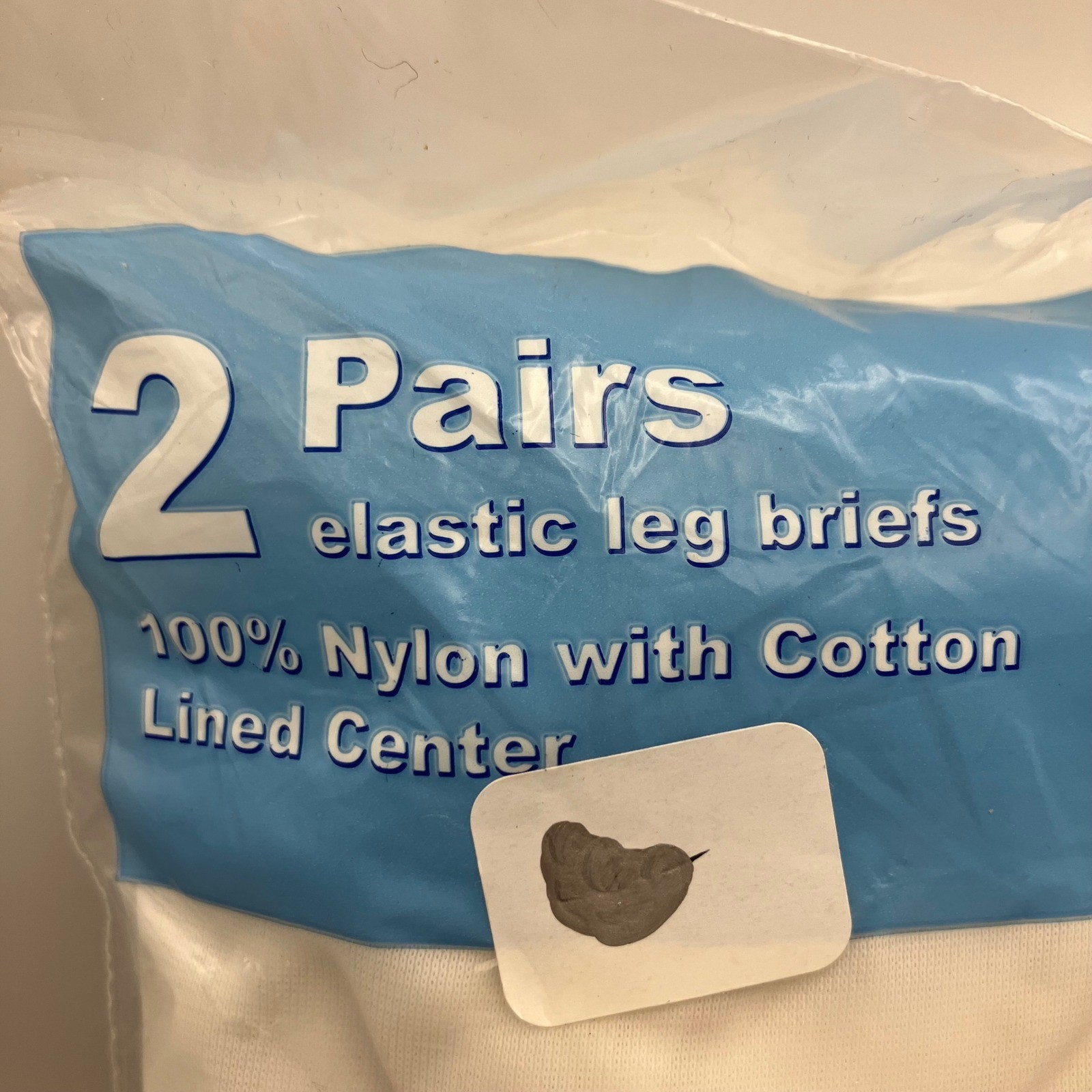 Dixie Belle Ladies Nylon Briefs Size 13 100% Nylon 2 Pairs Per Package (2 pkgs)