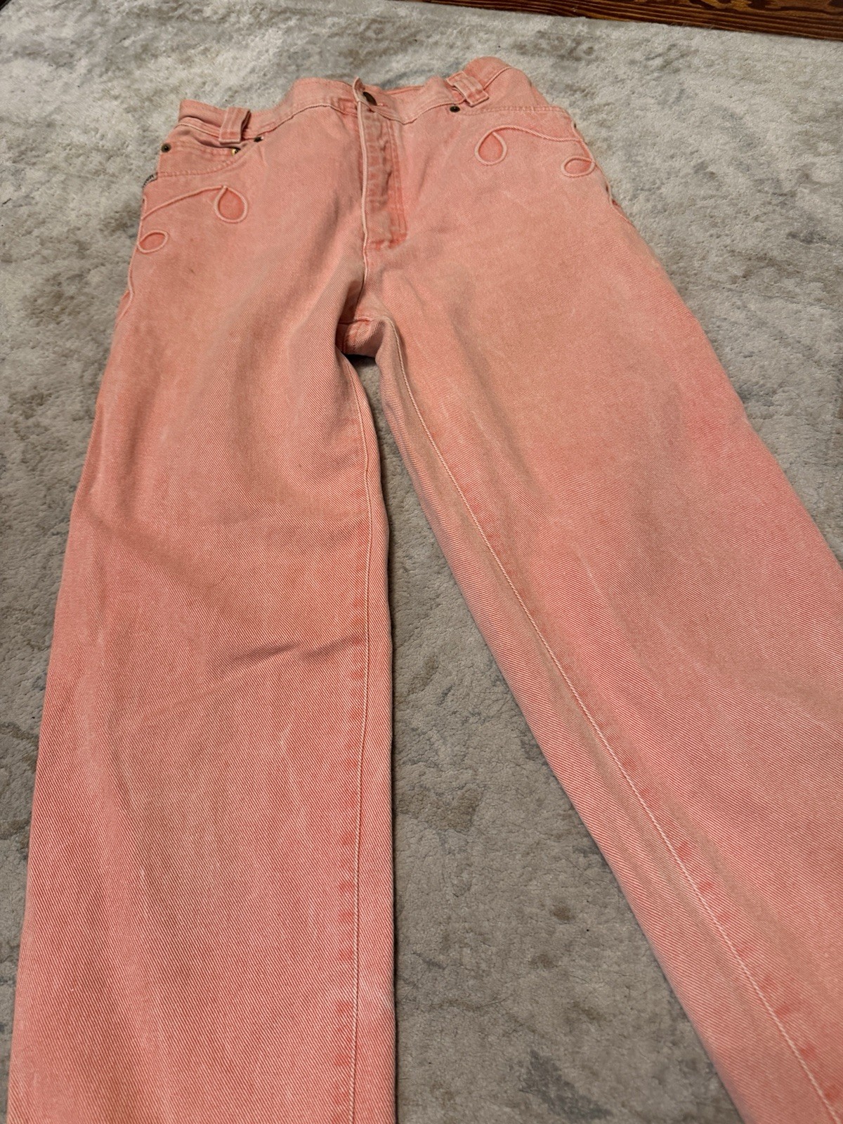Vintage Women’s Escada Peach Jeans See Description For Size