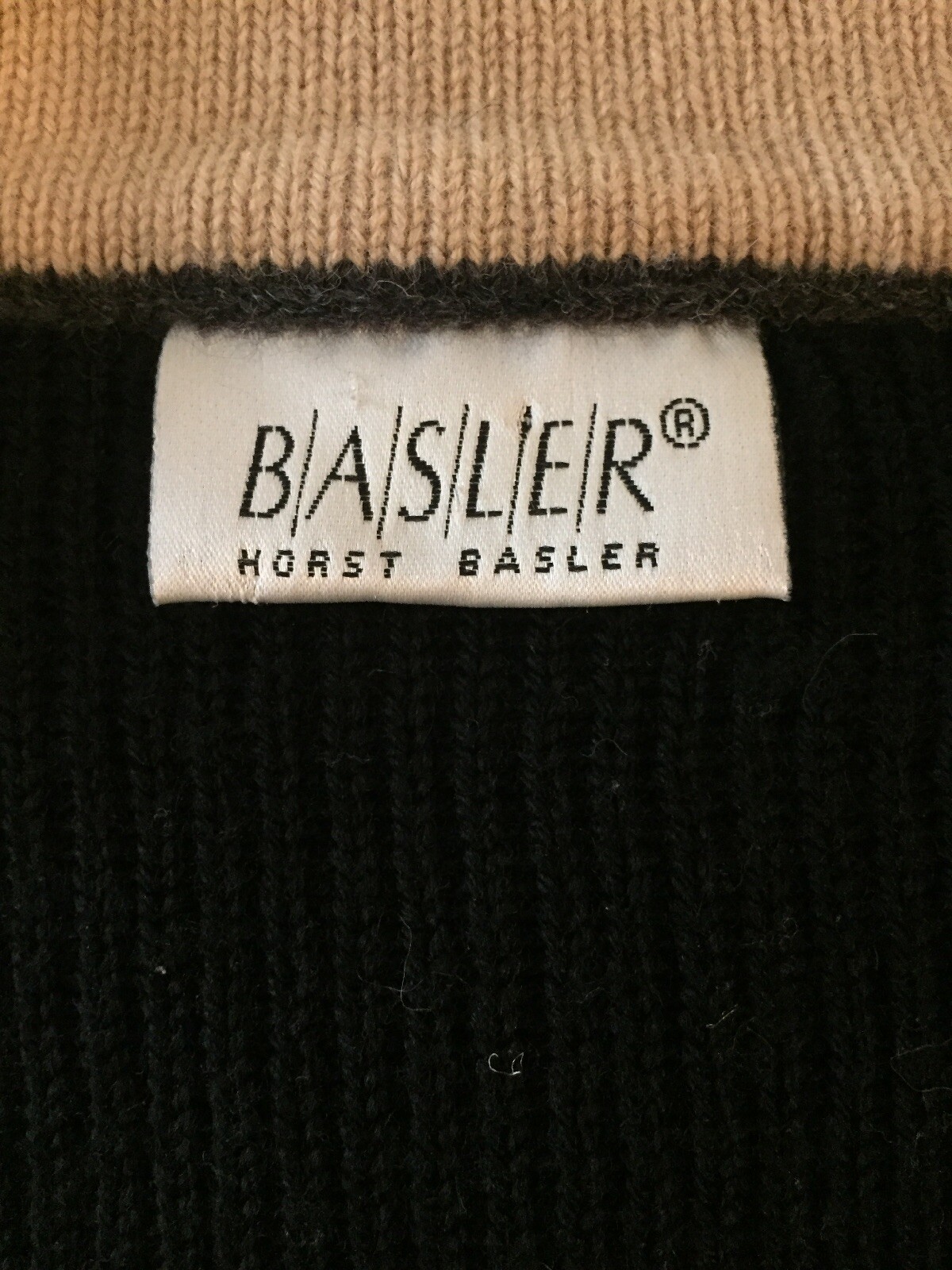 Basler Vintage Cardigan Sweater OOAK Sequin Hearts~Details Galore~ Two Ply L/XL