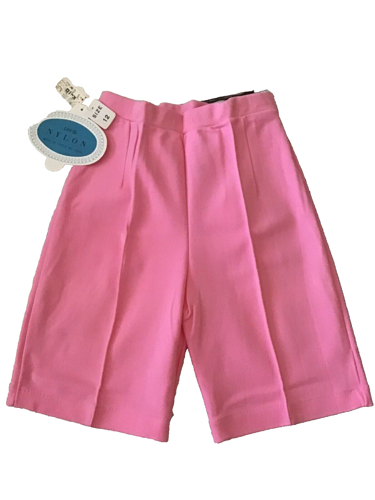 Pink Nylon Shorts Size 12 New With Tags Vintage 1970s Miss Holly Kmart Retro