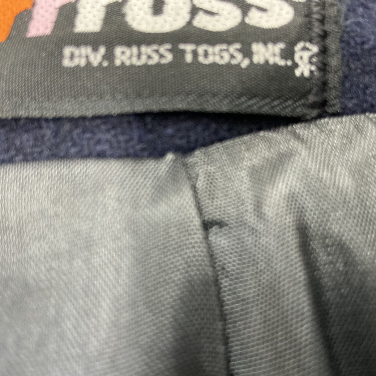 CLOTHE HER RUSS TOGS 2Pc Suit Pants Slacks 30×32 Blazer Womens Navy Sz M