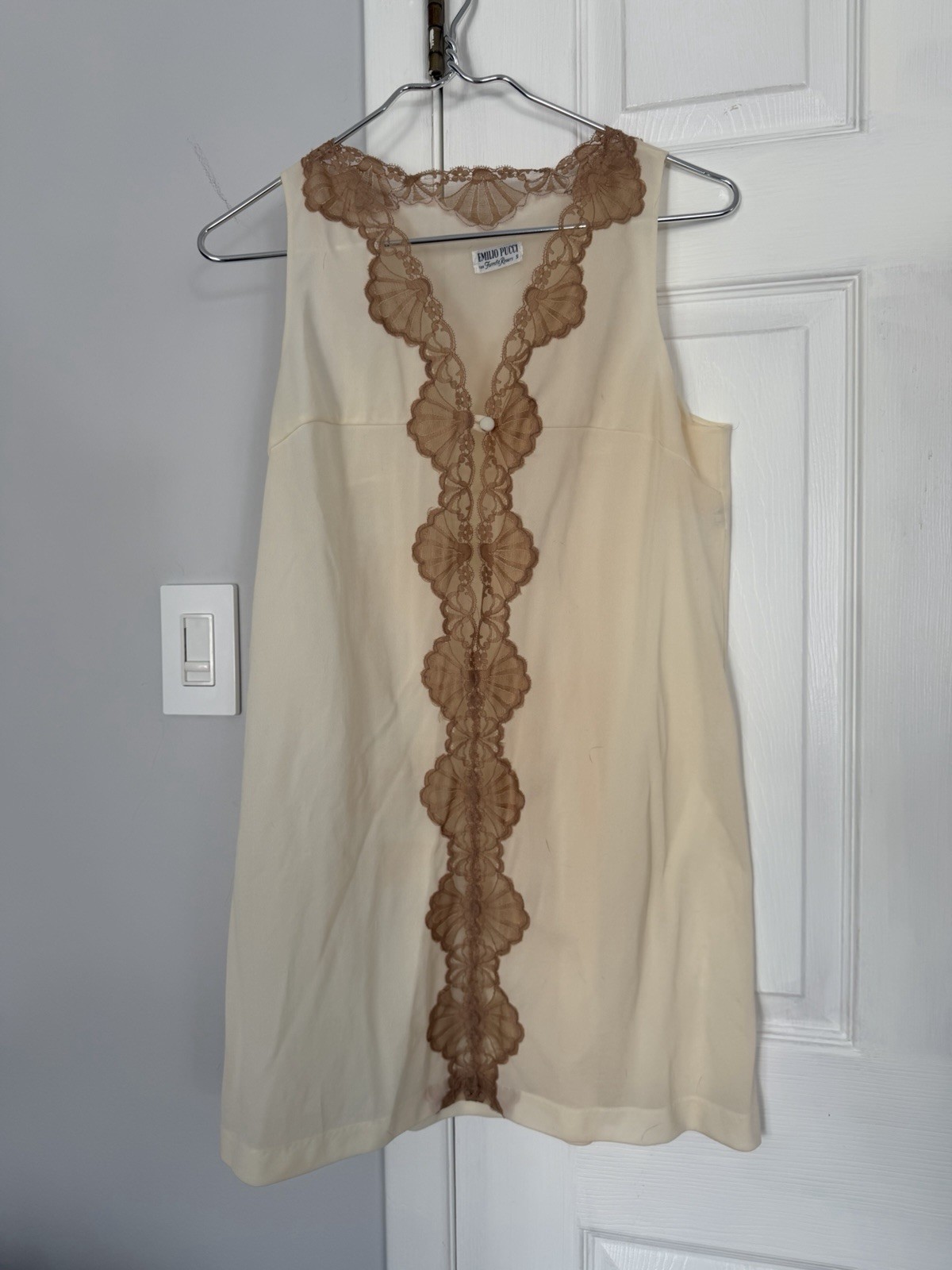 EMILIO PUCCI FORMFIT ROGERS Nightgown SET! Small. See Pictures For “flaws”.