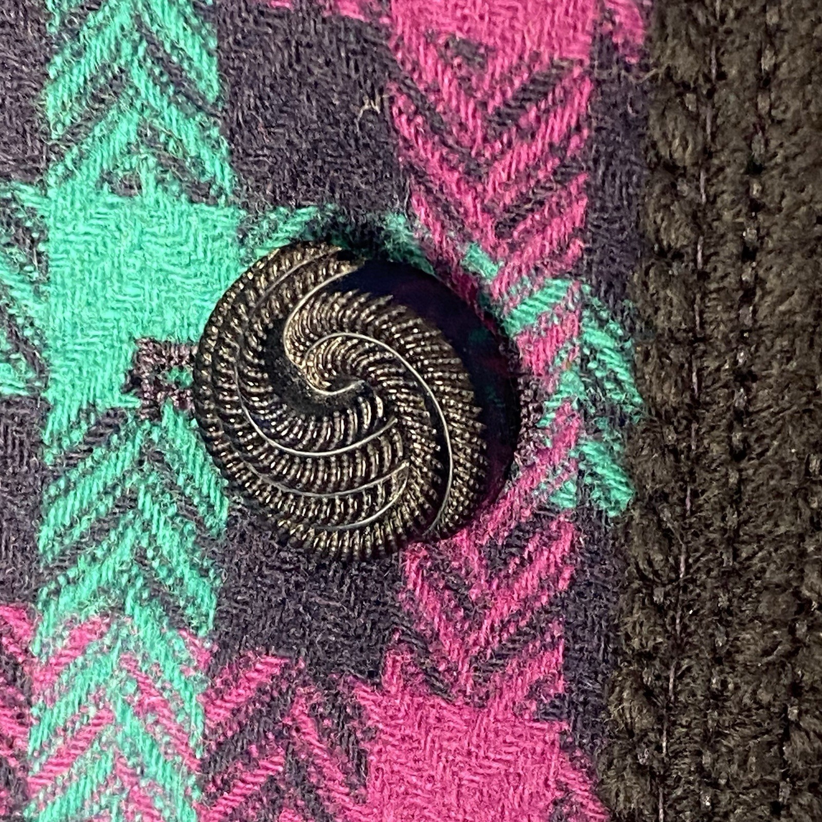 Pendleton Women’s Vintage 80’s Button Up Cardigan 100% Virgin Wool Size 12 USA