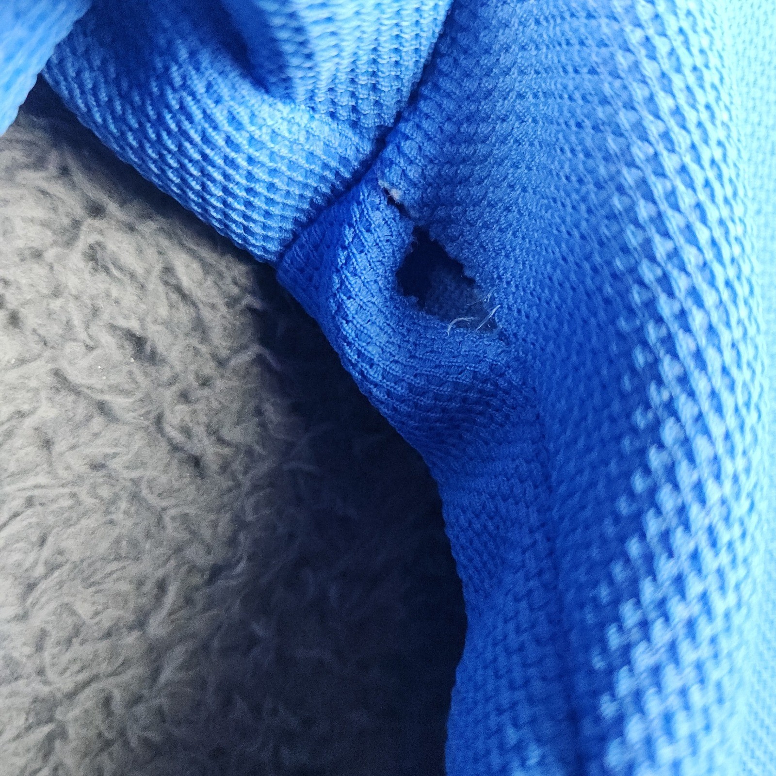 Vintage Sears Blue Double Knit Slacks Womens 12 32×30 Wide Leg Made in USA 70s