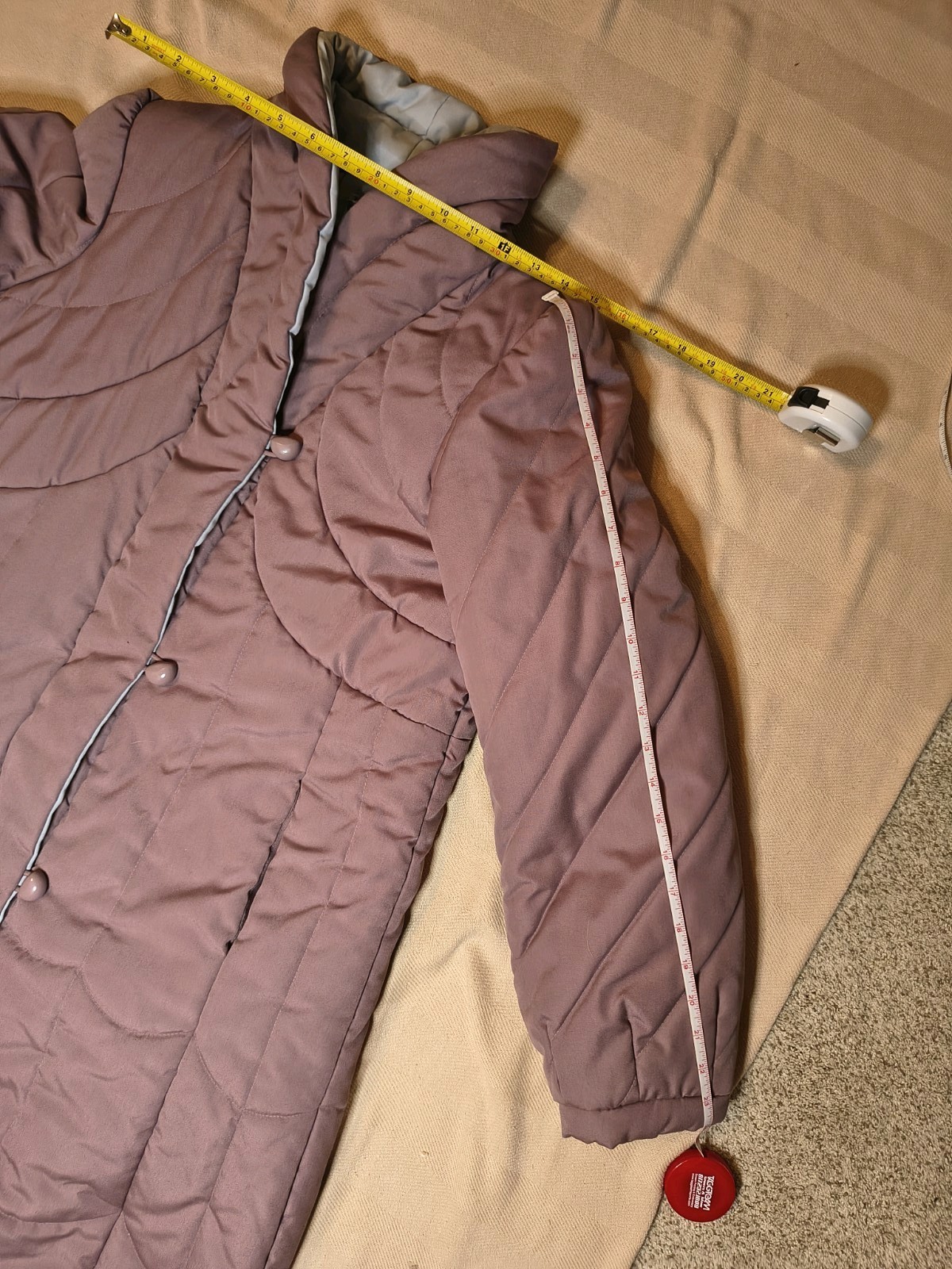 Vintage Puffer Grandmacore Cabincore Cottagecore Appr Large Women&rsquo;s Coat -DP31