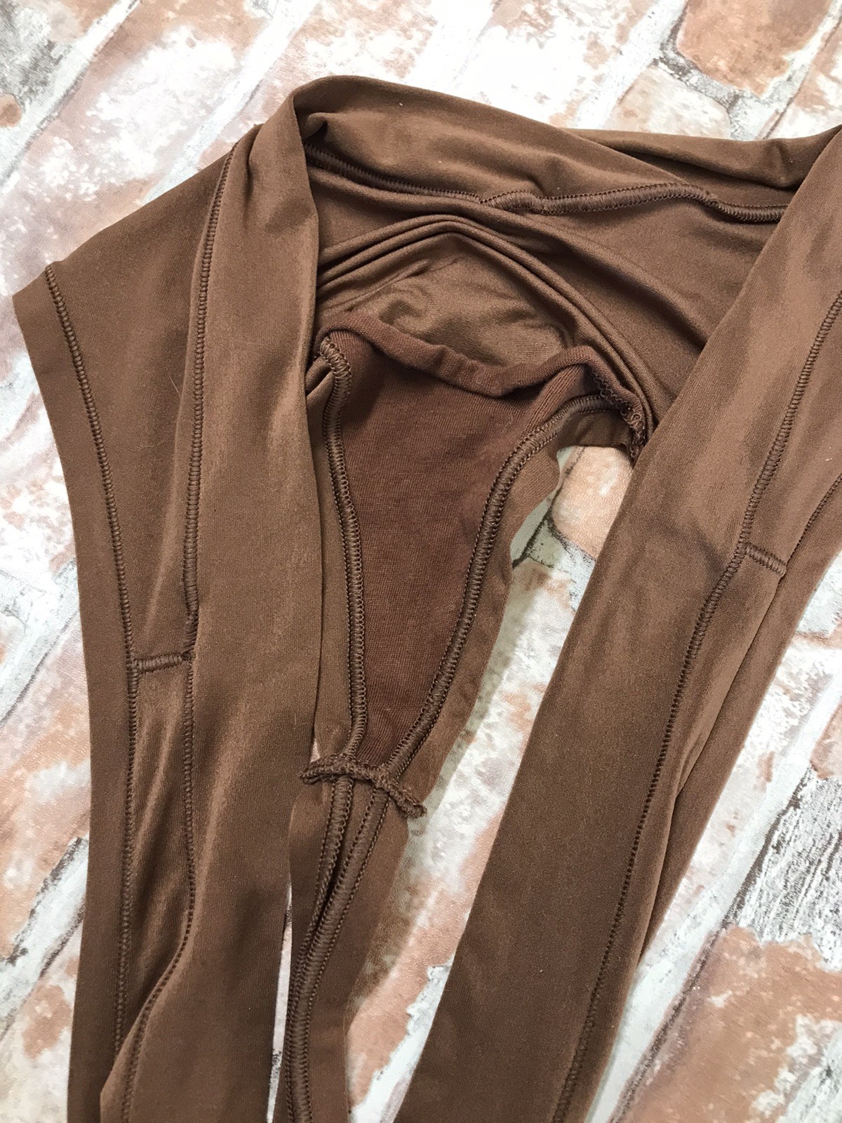 Brown Rare Aerie Thong Size XXL Very Soft Panty Stretchy