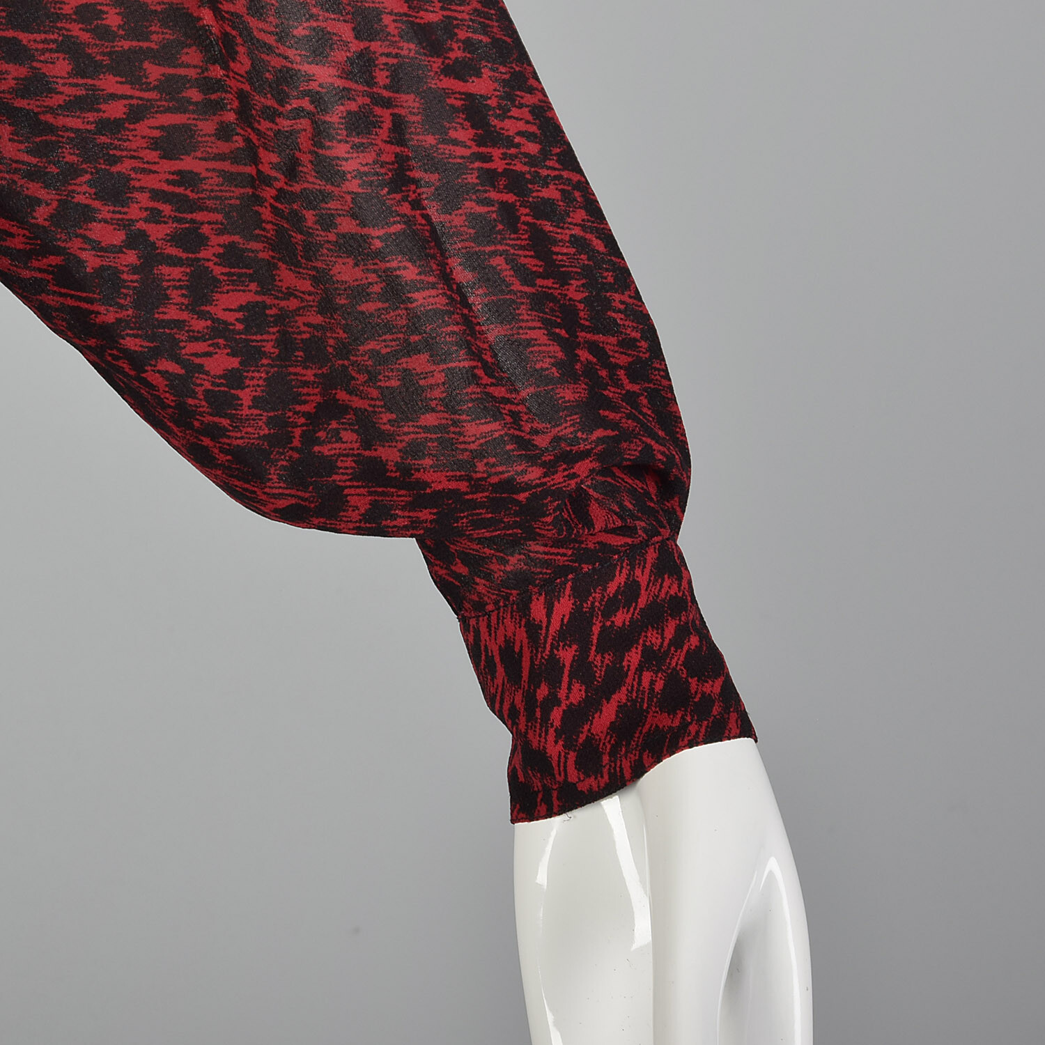 Medium Gianni Versace 1980s Silk Tunic Vintage Animal Print 80s Sack Designer