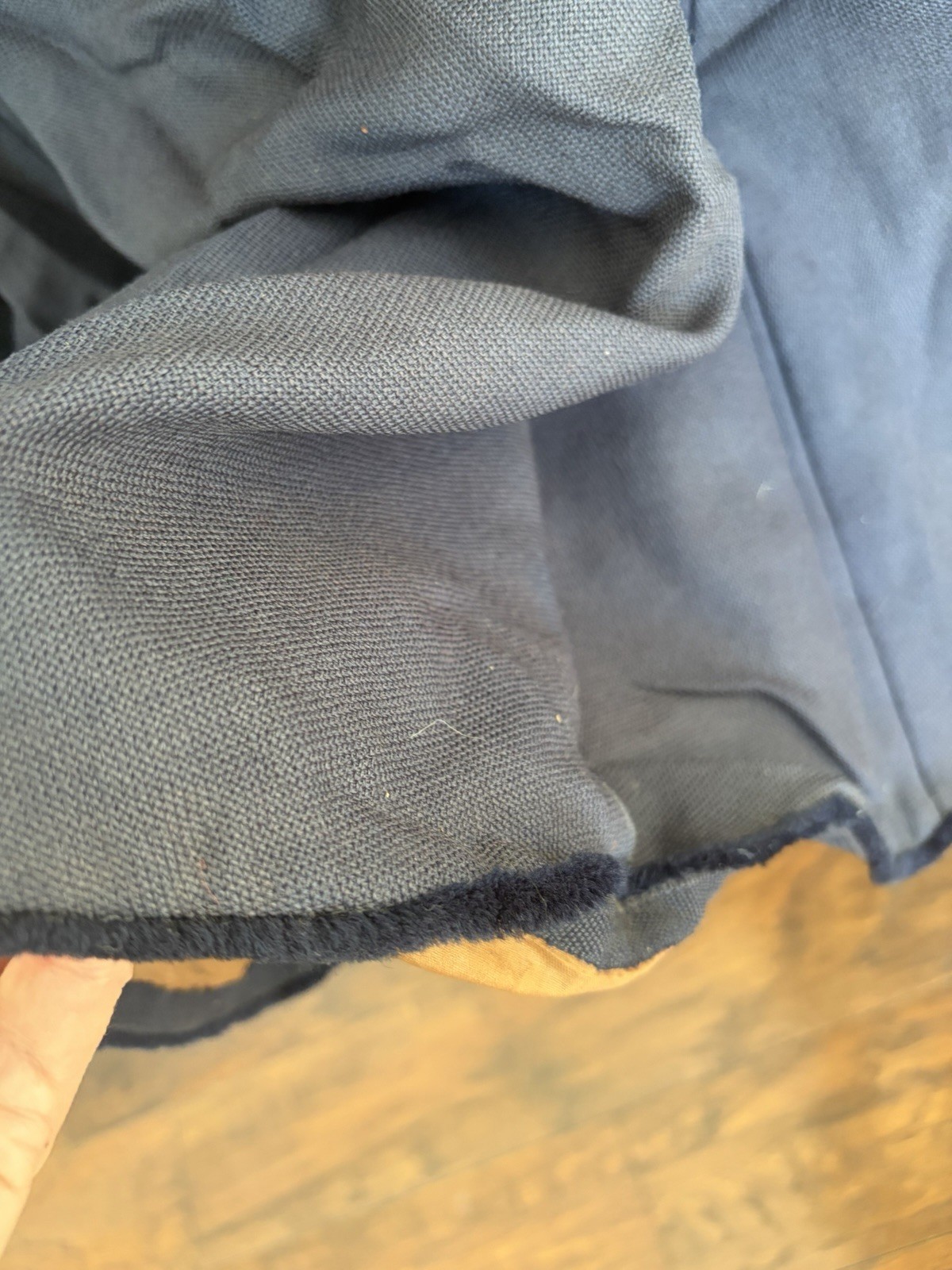 Victorian Heavy Blue Winter Walking Suit