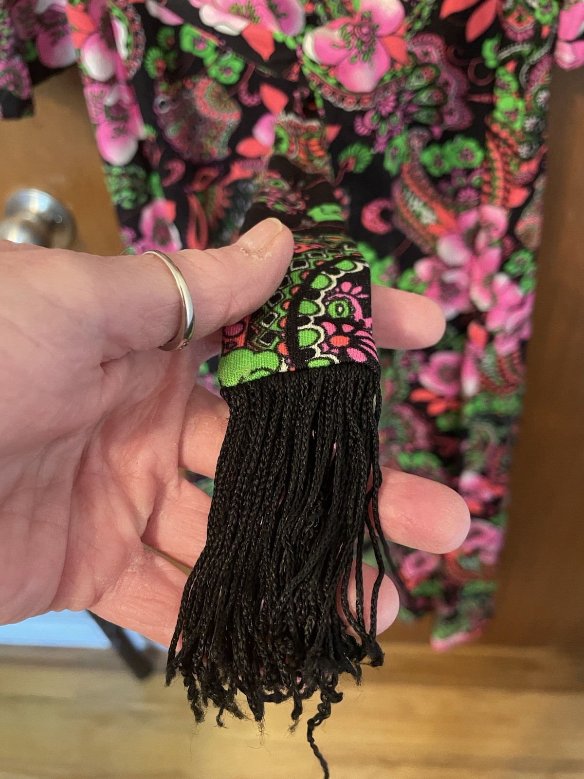 Betty Bone 70s Vintage Maxi Dress Neons Hippy No Size See Measurements