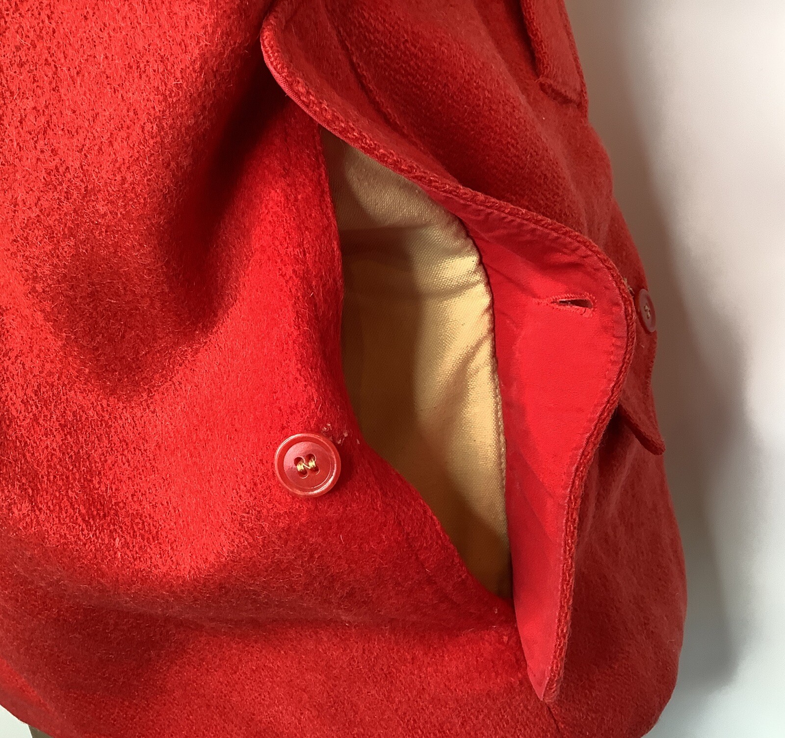 Vintage 1940‘s White Stag Wool Jacket Westwools Red