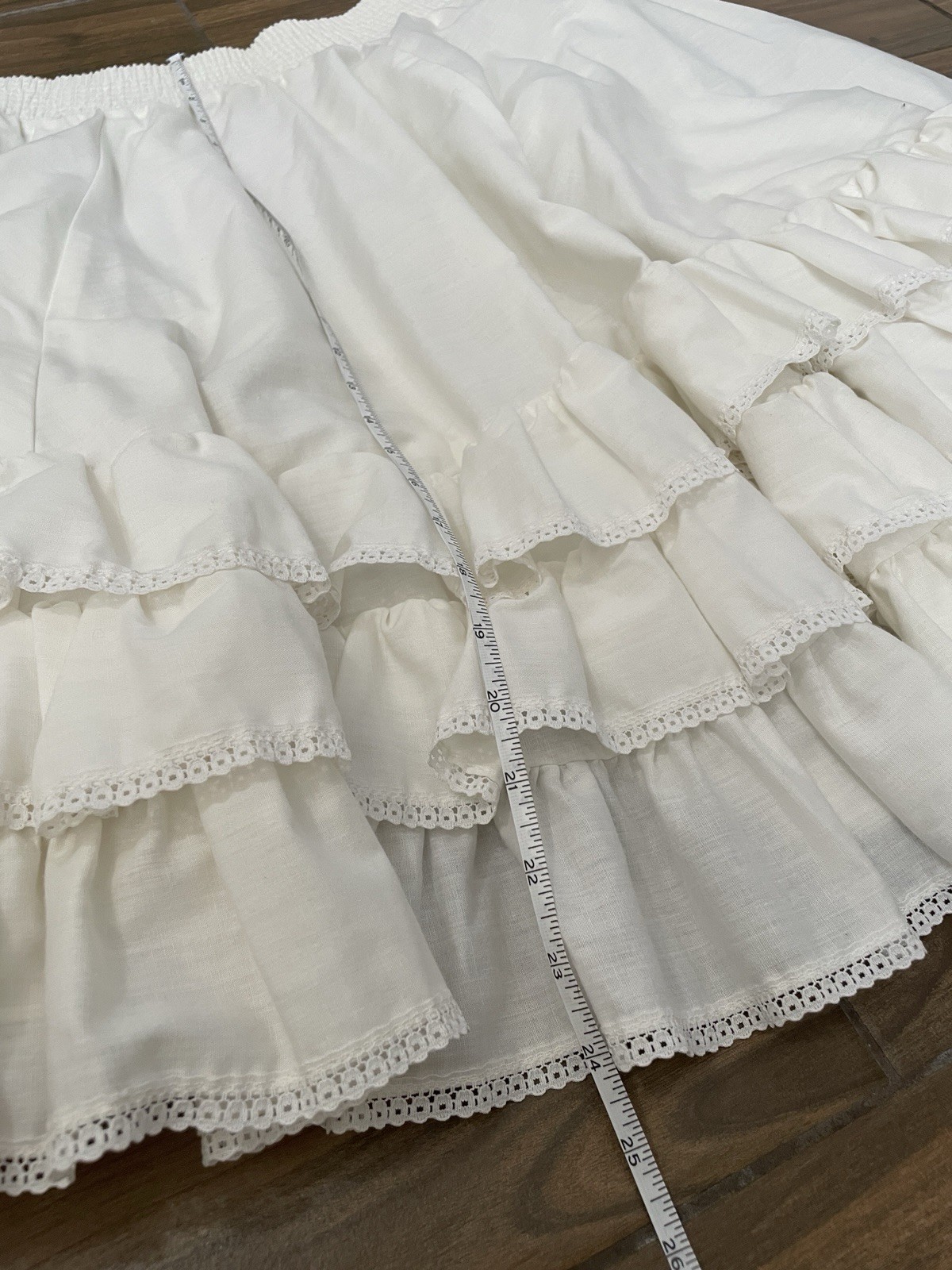 Partners Please Vintage 60s/70s Square Dancing Petticoat Circle Skirt Size L
