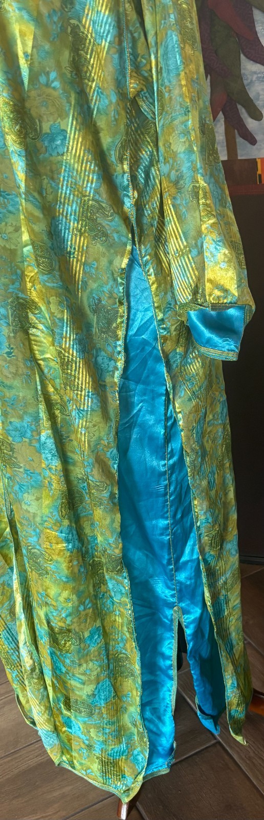Vtg mid 60&rsquo;s – 70&rsquo;s 2pc Moroccan Caftan Set Sz M-L